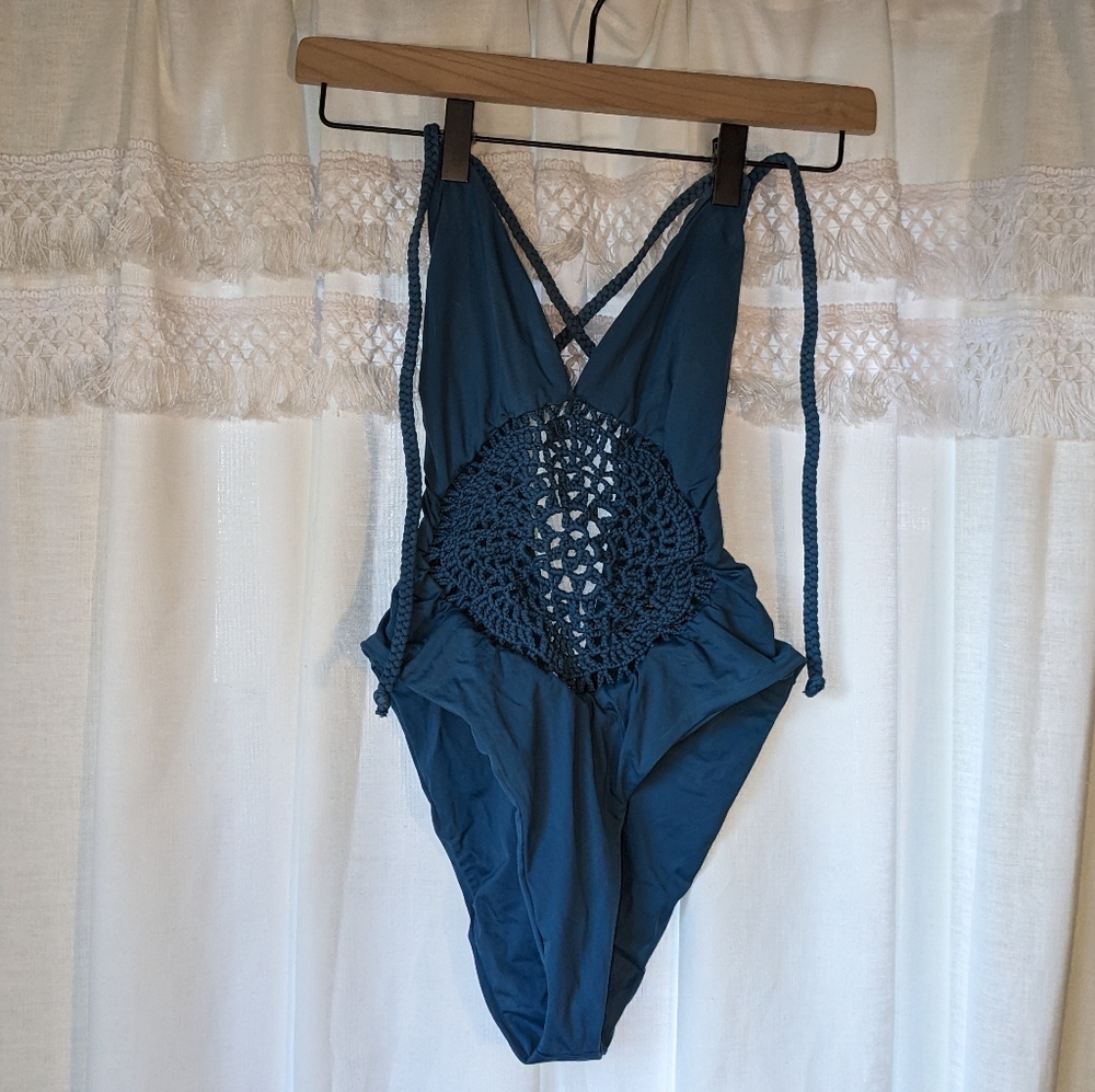 Frankie's bikini low back crochet one piece